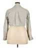 Zara Gray Long Sleeve Blouse Size XXL - photo 2