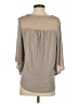 Miss Chievous 100% Polyester Gray 3/4 Sleeve Blouse Size S - photo 2