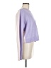 Florence by Mills Color Block Purple Pullover Sweater Size M - photo 4