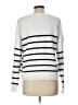 Cupcakes & Cashmere Stripes White Pullover Sweater Size L - photo 2