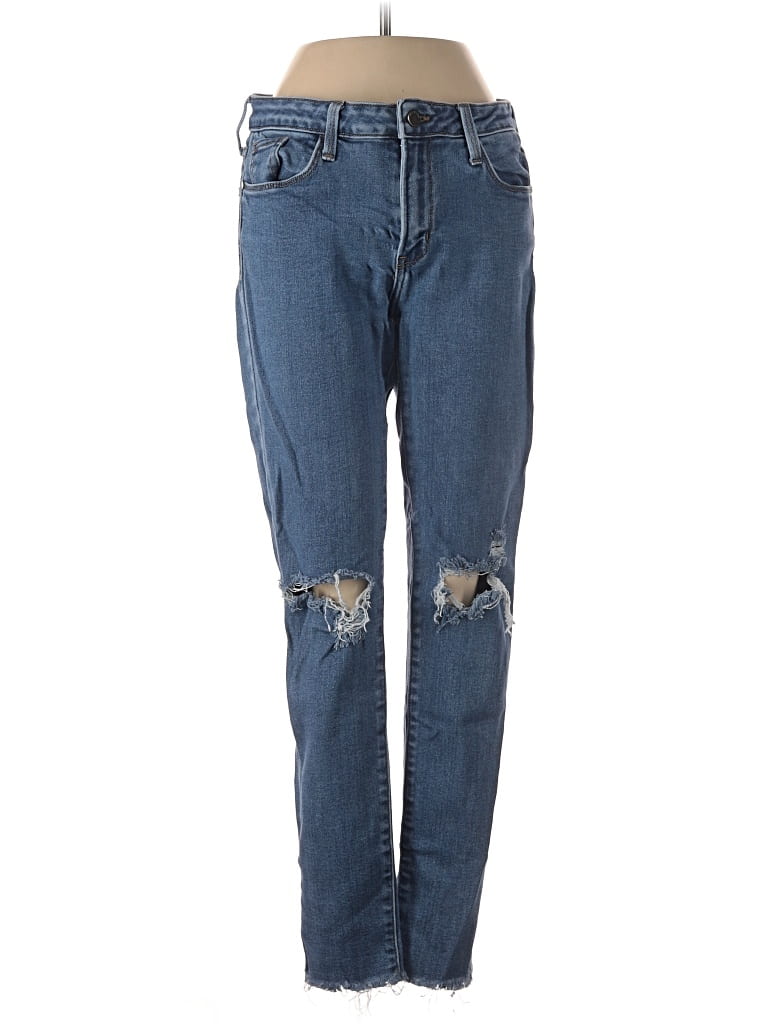 Pre-owned Just Black Jeans In Blue
