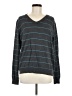 Gap Outlet 100% Cotton Stripes Gray Pullover Sweater Size M - photo 1
