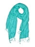 Assorted Brands 100% Viscose Teal Blue Scarf One size - photo 1