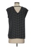 DR2 100% Polyester Polka Dots Black Short Sleeve Blouse Size S (petite) - photo 2