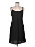 Unbranded 100% Polyester Solid Black Casual Dress Size 8 - photo 1