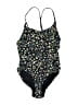 Athleta Stars Black One Piece Swimsuit Size XXS - photo 1