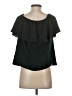 Forever 21 100% Polyester Green Short Sleeve Blouse Size S - photo 2