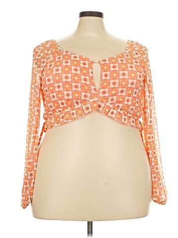 madden nyc 3/4 Sleeve Blouse (view 1)