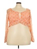 madden nyc Orange 3/4 Sleeve Blouse Size 3X - photo 1
