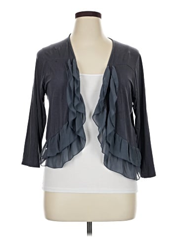 August Silk Cardigan (view 1)