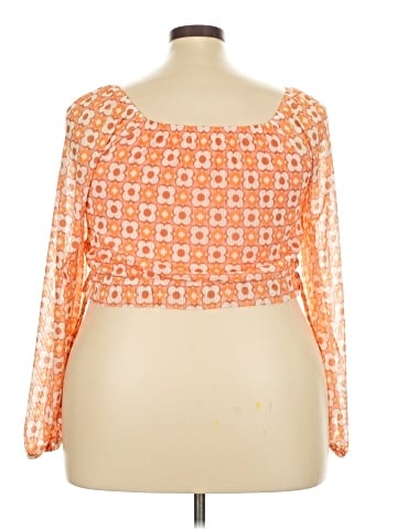 madden nyc 3/4 Sleeve Blouse (view 2)