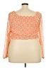 madden nyc Orange 3/4 Sleeve Blouse Size 3X - photo 2