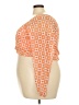 madden nyc Orange 3/4 Sleeve Blouse Size 3X - photo 5
