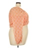 madden nyc Orange 3/4 Sleeve Blouse Size 3X - photo 4