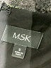 MSK 100% Polyester Floral Black Casual Dress Size S - photo 4