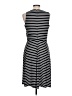 Unbranded Stripes Black Casual Dress Size 12 - photo 2