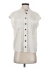 J by Joie 100% Polyester Ivory Sleeveless Blouse Size S - photo 1