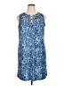 MICHAEL Michael Kors Tie-dye Blue Casual Dress Size XL - photo 1
