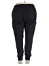 Spread Good Cheer! Solid Black Active Pants Size 2X - photo 2