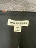 Whistles 100% Polyester Black Long Sleeve Blouse Size 10 - photo 7