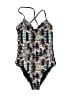 Unbranded Tweed Black One Piece Swimsuit Size S (estimated) - photo 1