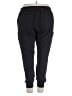 Spread Good Cheer! Solid Black Active Pants Size XXL - photo 2