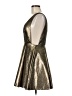Karlie Metallic Gold Cocktail Dress Size M - photo 5