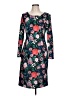 Project Runway Floral Teal Casual Dress Size L - photo 1