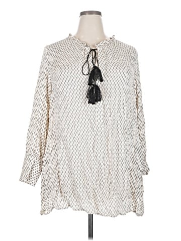 Ellos 3/4 Sleeve Blouse (view 1)