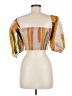 Bel Kazan Orange Short Sleeve Blouse Size M - photo 2