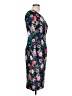 Project Runway Floral Teal Casual Dress Size L - photo 4