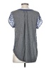 Daniel Rainn Blue Short Sleeve Blouse Size S - photo 2