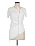 Unbranded Ivory White Short Sleeve Top Size L - photo 1