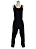 Vince. 100% Silk Solid Black Jumpsuit Size 2 - photo 1