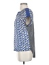 Daniel Rainn Blue Short Sleeve Blouse Size S - photo 5