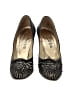 Neiman Marcus Black White Heels Size 6 1/2 - photo 2