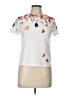 Shein Floral White Short Sleeve T-Shirt Size 11 - 12 - photo 1
