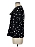 Shein 100% Polyester Hearts Black Short Sleeve Blouse Size 6 - photo 5