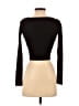 Zara Black Long Sleeve Top Size S - photo 2