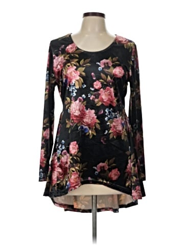 The Pyramid Collection Long Sleeve Blouse (view 1)