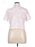 Say Anything 100% Polyester Pink Short Sleeve Blouse Size XL - photo 2