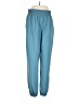Nike 100% Polyester Solid Blue Casual Pants Size M - photo 1