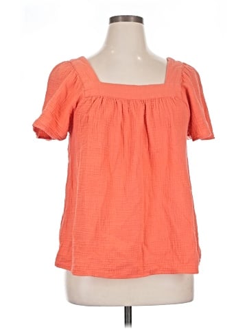 Style&Co Short Sleeve Blouse (view 1)