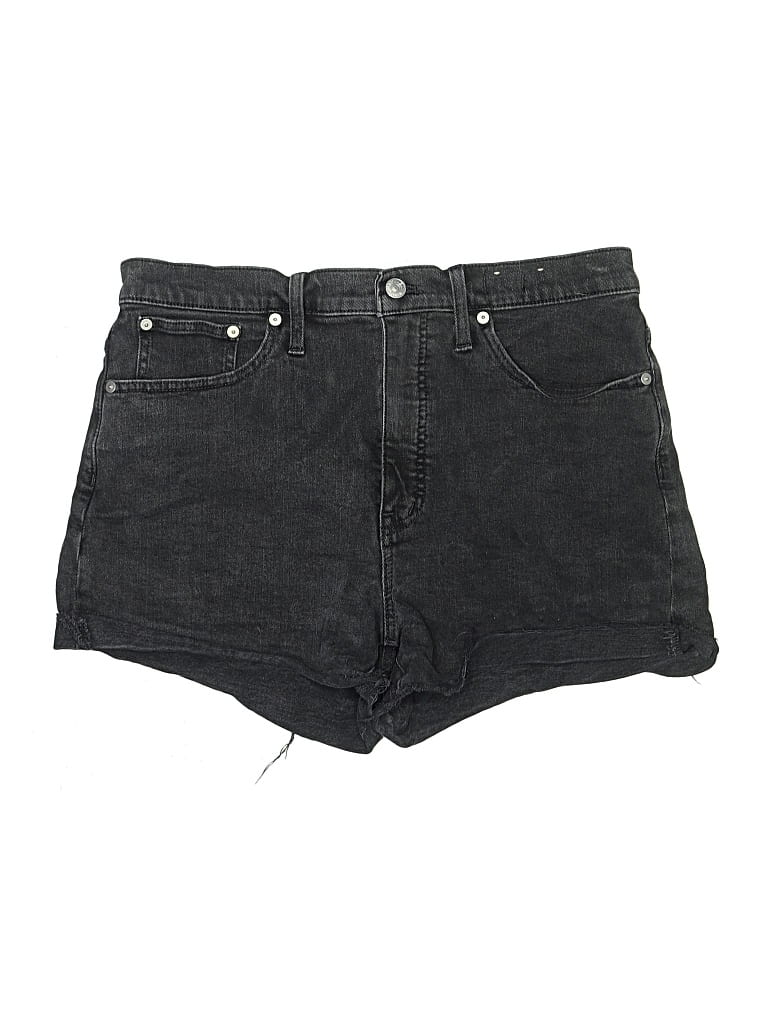 Pre-owned Madewell Denim Shorts In Black