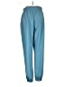 Nike 100% Polyester Solid Blue Casual Pants Size M - photo 2