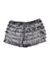 Black Metallic Silver Shorts Size L - photo 2
