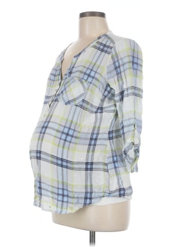Motherhood 3/4 Sleeve Blouse (view 1)
