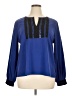 Chico's Blue Long Sleeve Blouse Size XL (3) - photo 1
