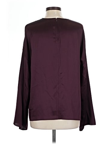 Vince. Long Sleeve Silk Top (view 2)