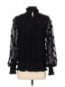 Gracia Polka Dots Black Turtleneck Sweater Size S - photo 2